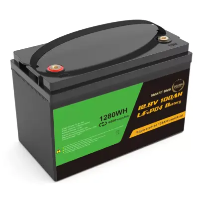SCLEP-12.8V-100Ah LiFePO4 Drop-in Replacement Battery